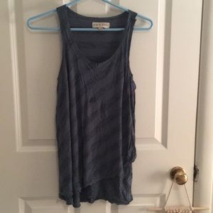 Dark teal tunic tank